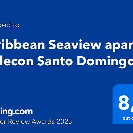 Caribbean Seaview Apart Malecon Санто Доминго Екстериор снимка