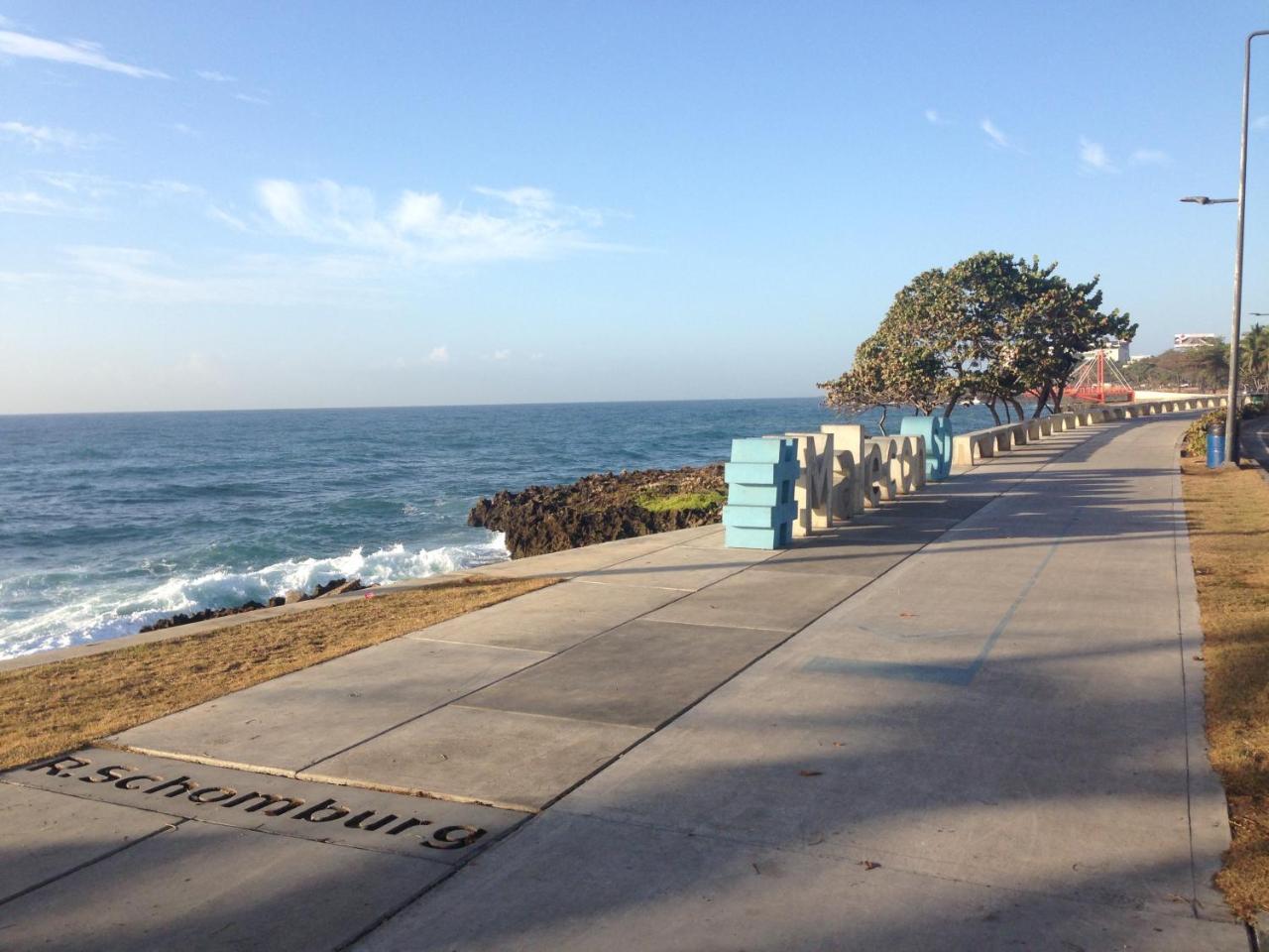 Caribbean Seaview Apart Malecon Санто Доминго Екстериор снимка